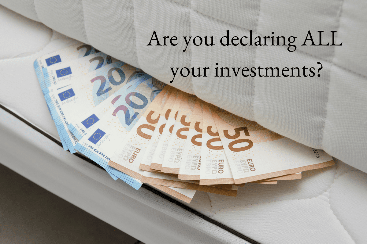 declaring your assets