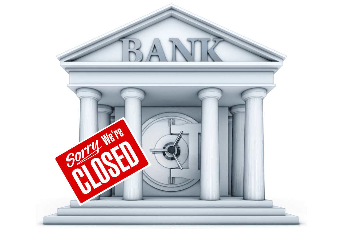 Closed UK Banks