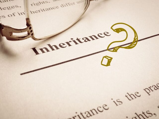 I have received an inheritance. What now?