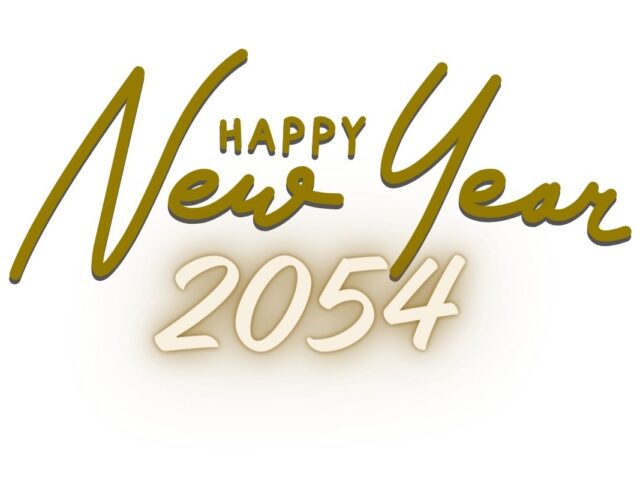 Happy New Year 2054