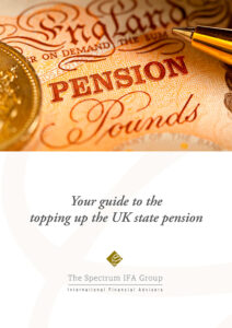 guide to topping up UK state pension