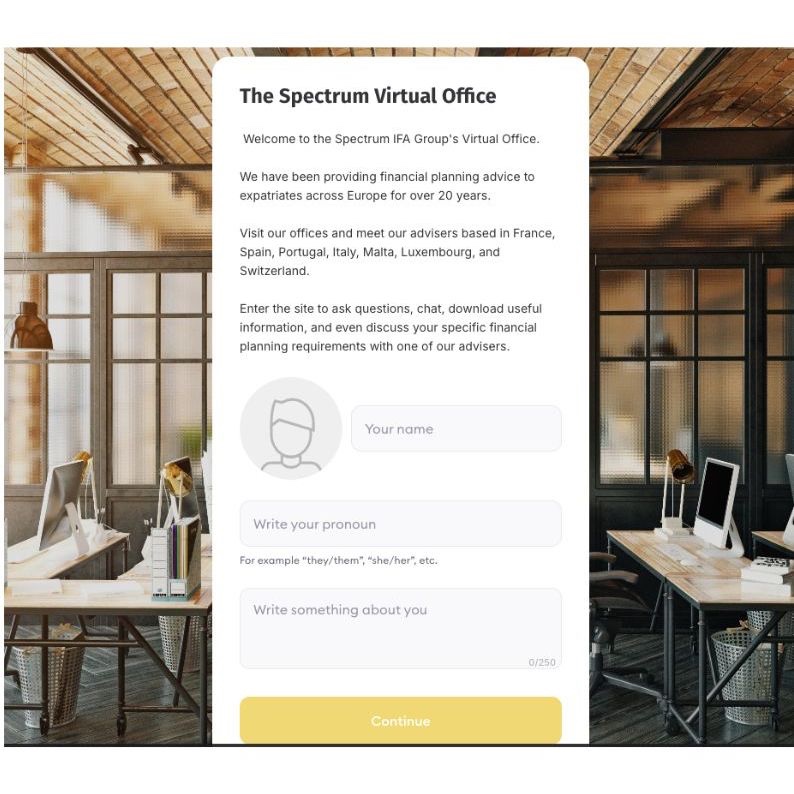 Virtual Office Via Spatial.chat