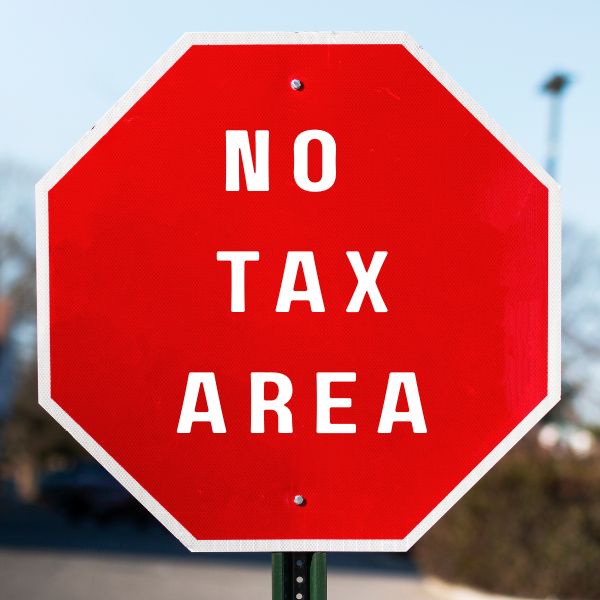 NO TAX AREA NO TAX AREA