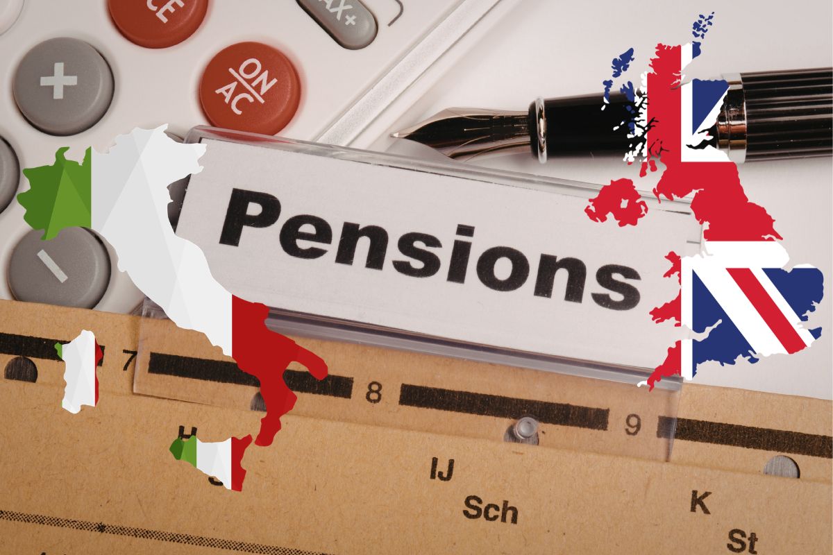How are UK pensions taxed in Italy?
